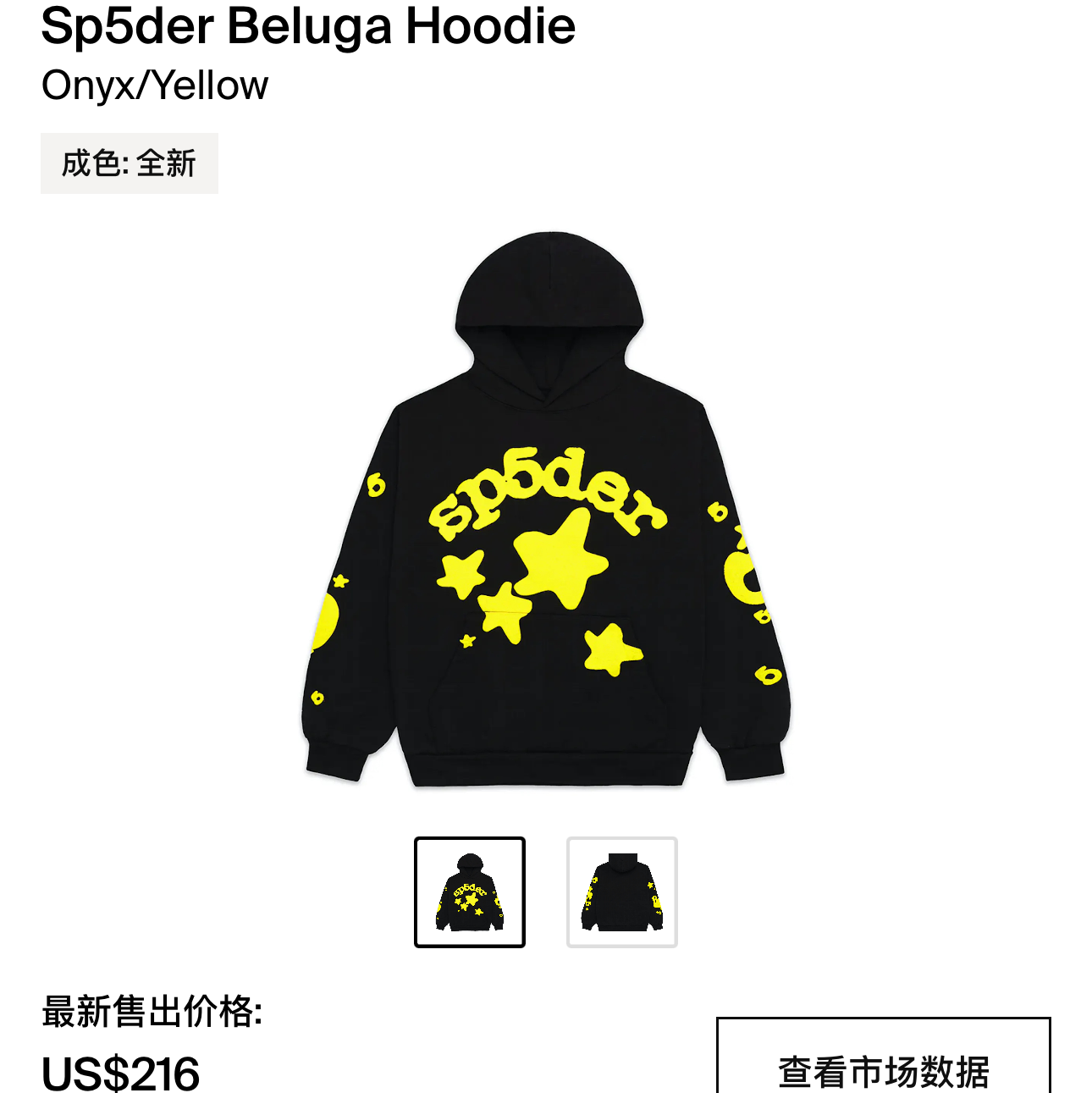 Sp5der Hoodie 1:1