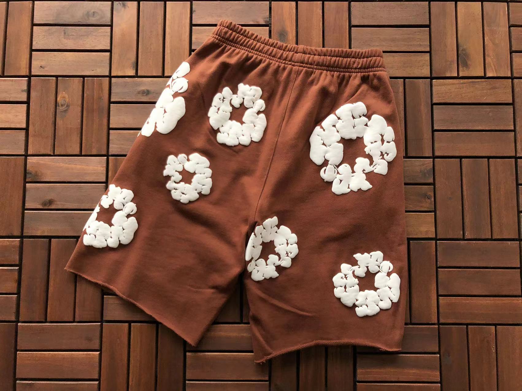 Denim Tears The Cotton Wreath Shorts