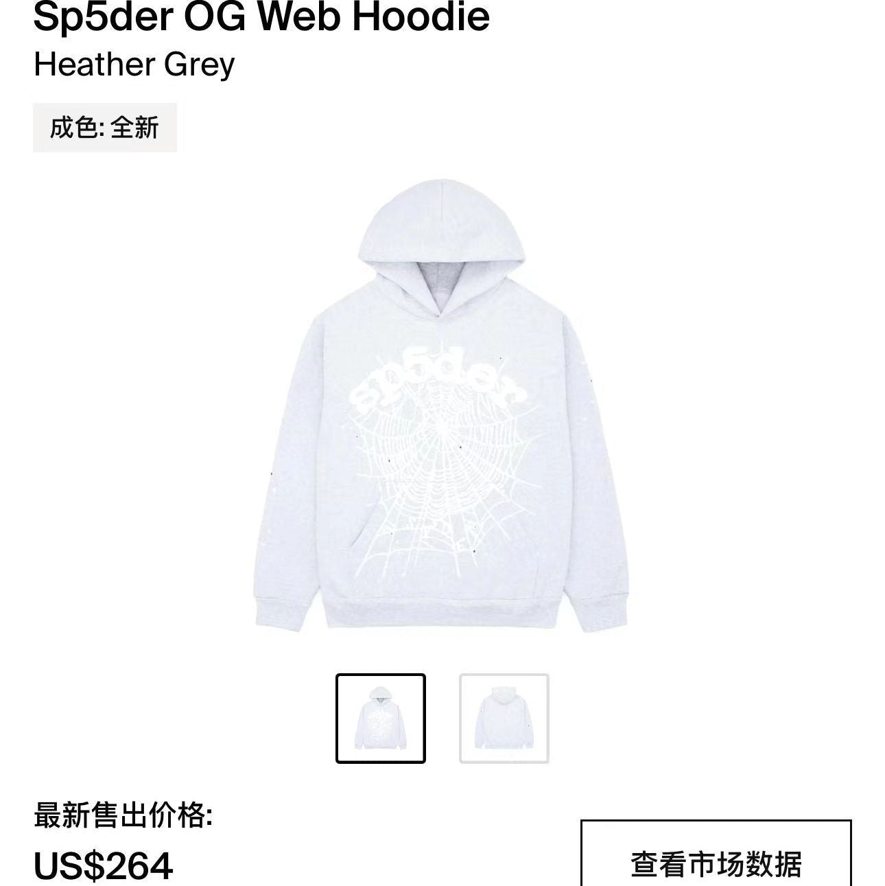 Sp5der Hoodie 1:1